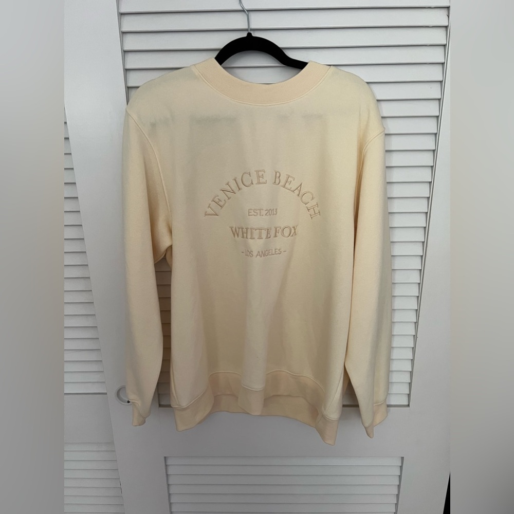 White Fox Sweatshirt